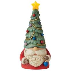 Jim Shore Heartwood Creek Lighted Christmas Tree Gnome