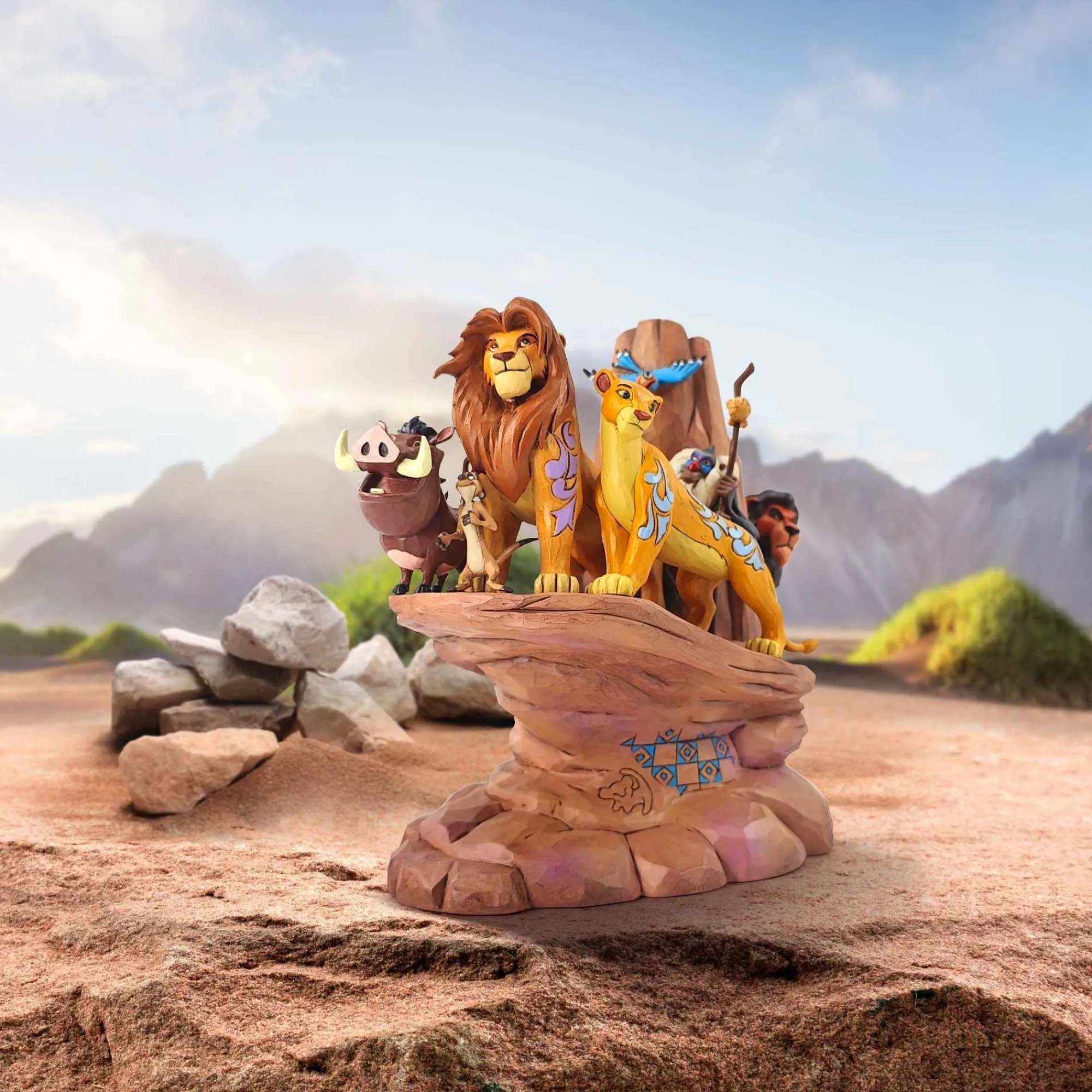 Disney Traditions Lion King Carved In Stone