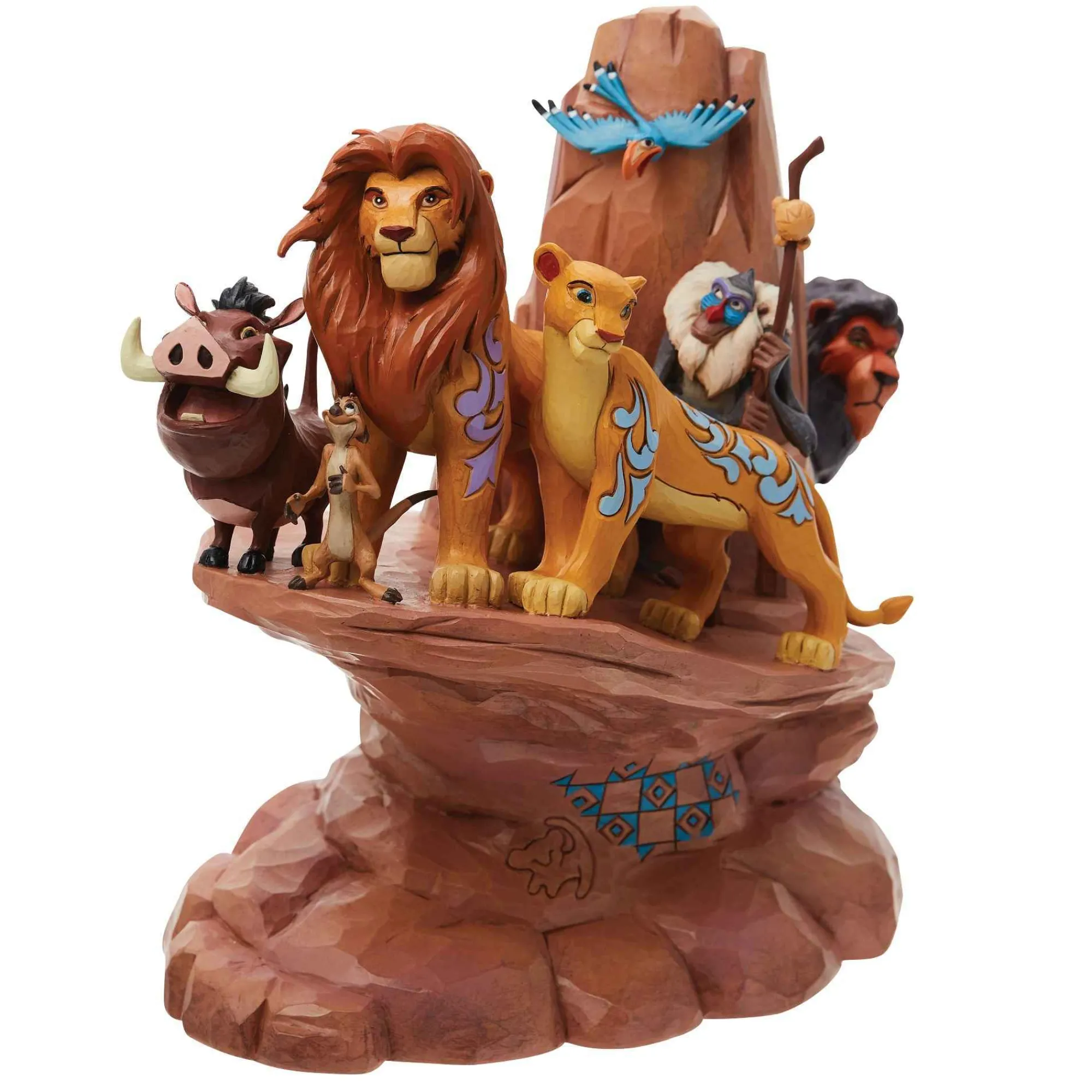 Disney Traditions Lion King Carved In Stone
