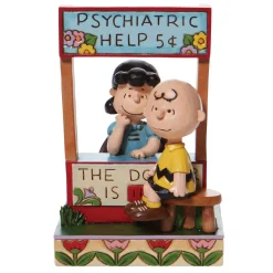 Peanuts by Jim Shore Lucy Psychiatric Booth Chaser