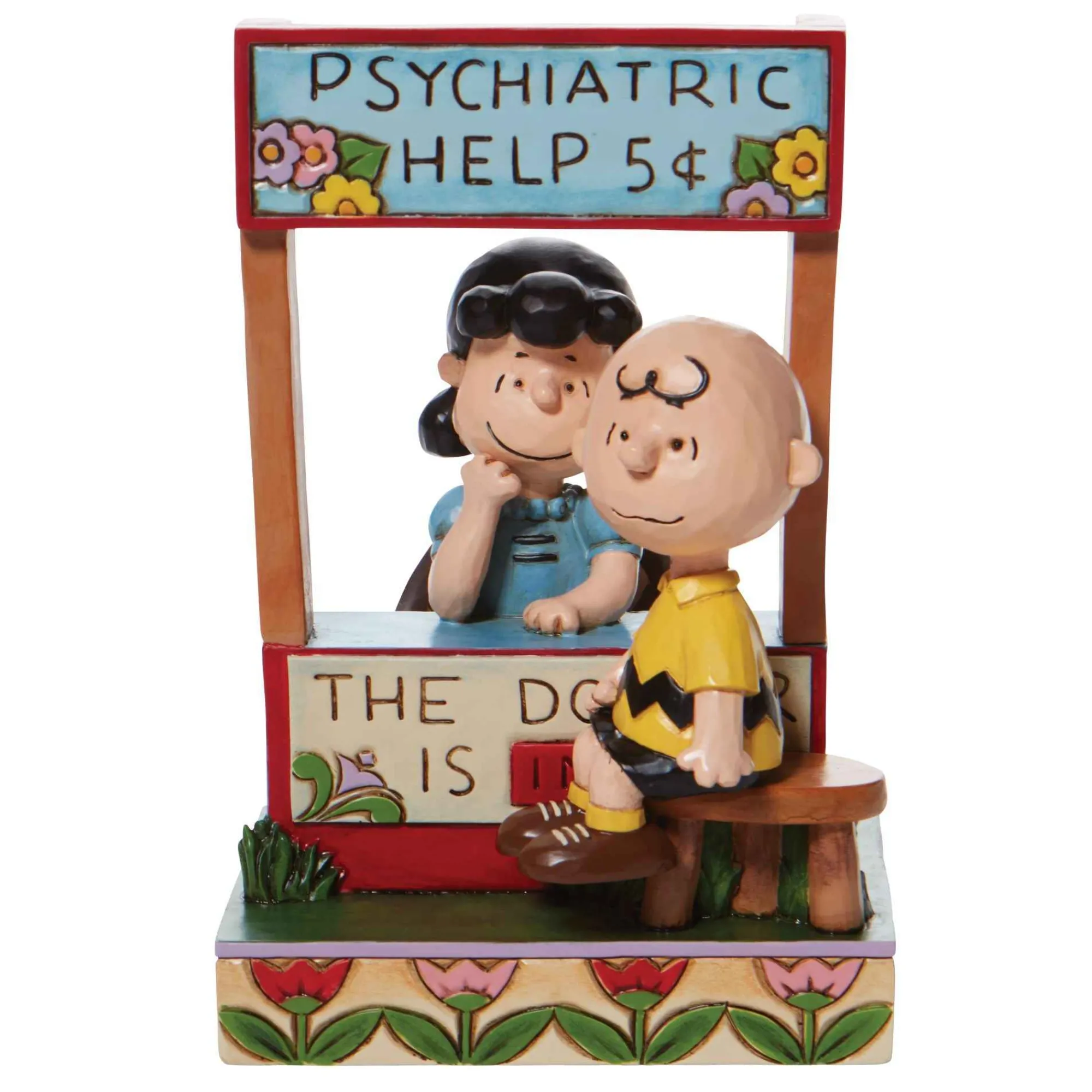Peanuts by Jim Shore Lucy Psychiatric Booth Chaser