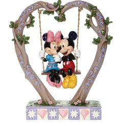 Disney Traditions Mickey & Minnie On Swing
