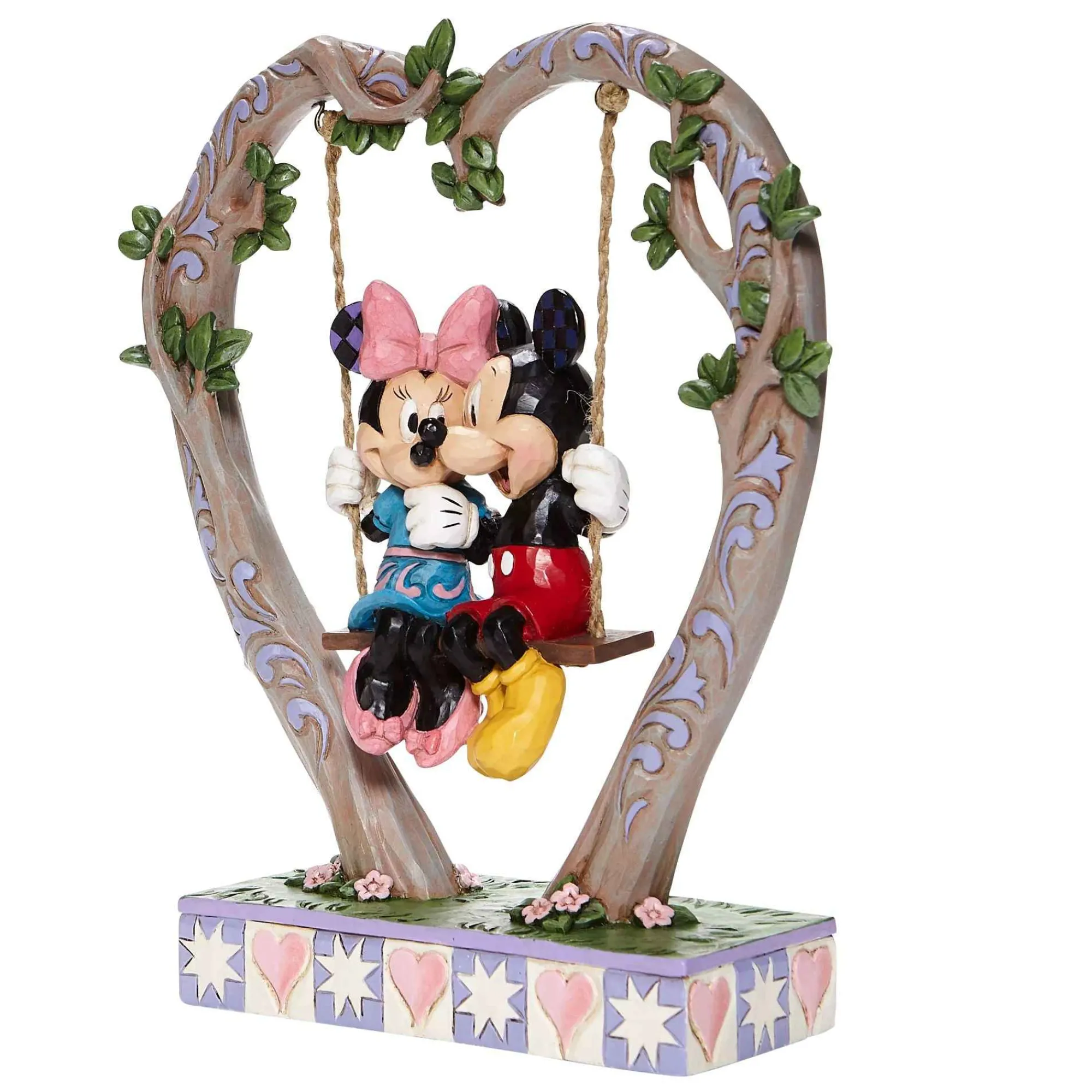 Disney Traditions Mickey & Minnie On Swing