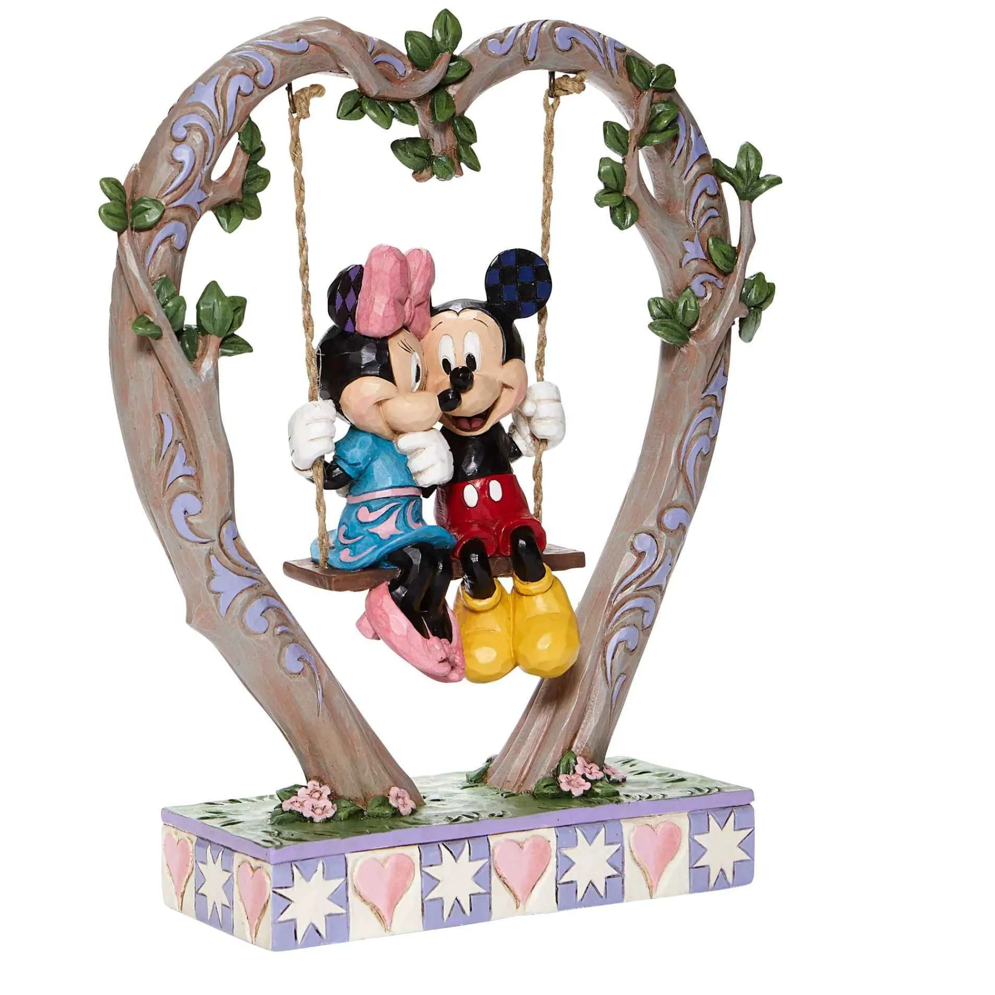 Disney Traditions Mickey & Minnie On Swing