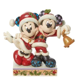 Disney Traditions Mickey & Minnie Santas