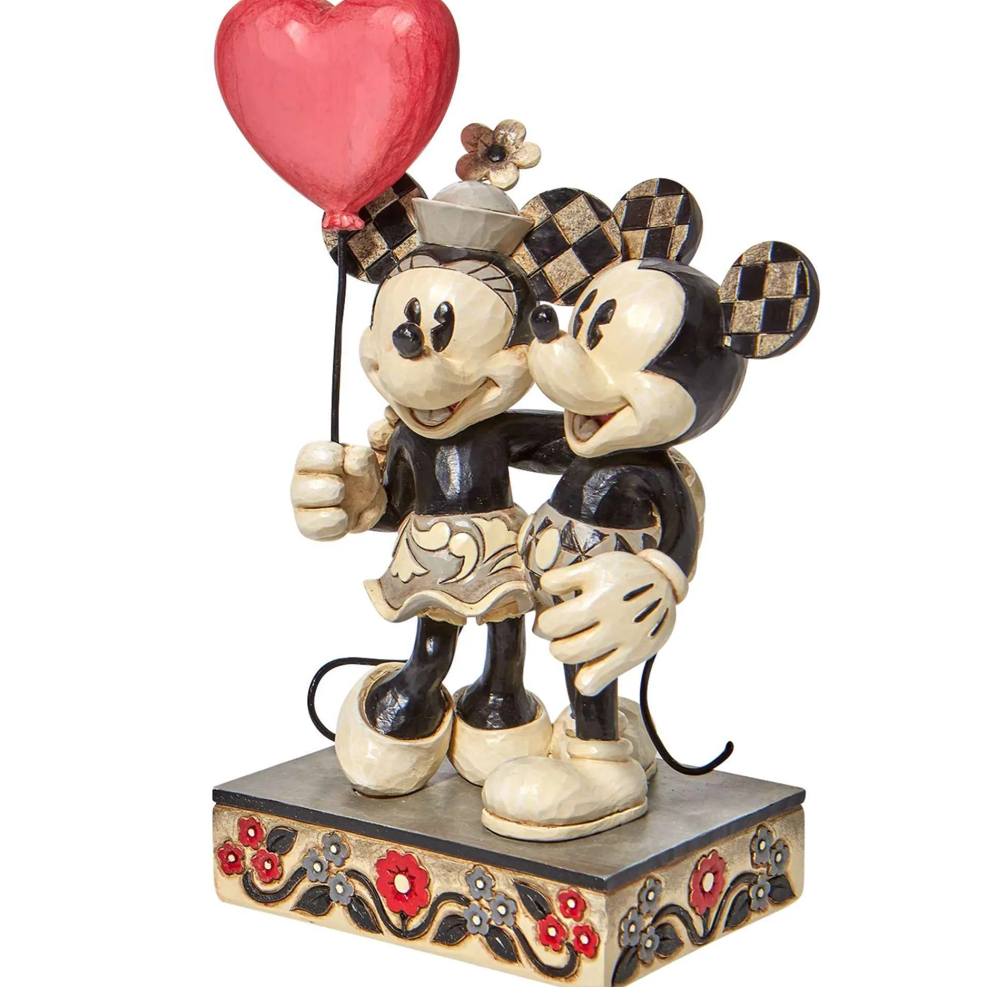 Disney Traditions Mickey And Minnie Heart