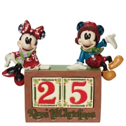Disney Traditions Mickey&Minnie Countdown Block