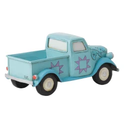 Jim Shore Heartwood Creek Mini Blue Pickup Truck