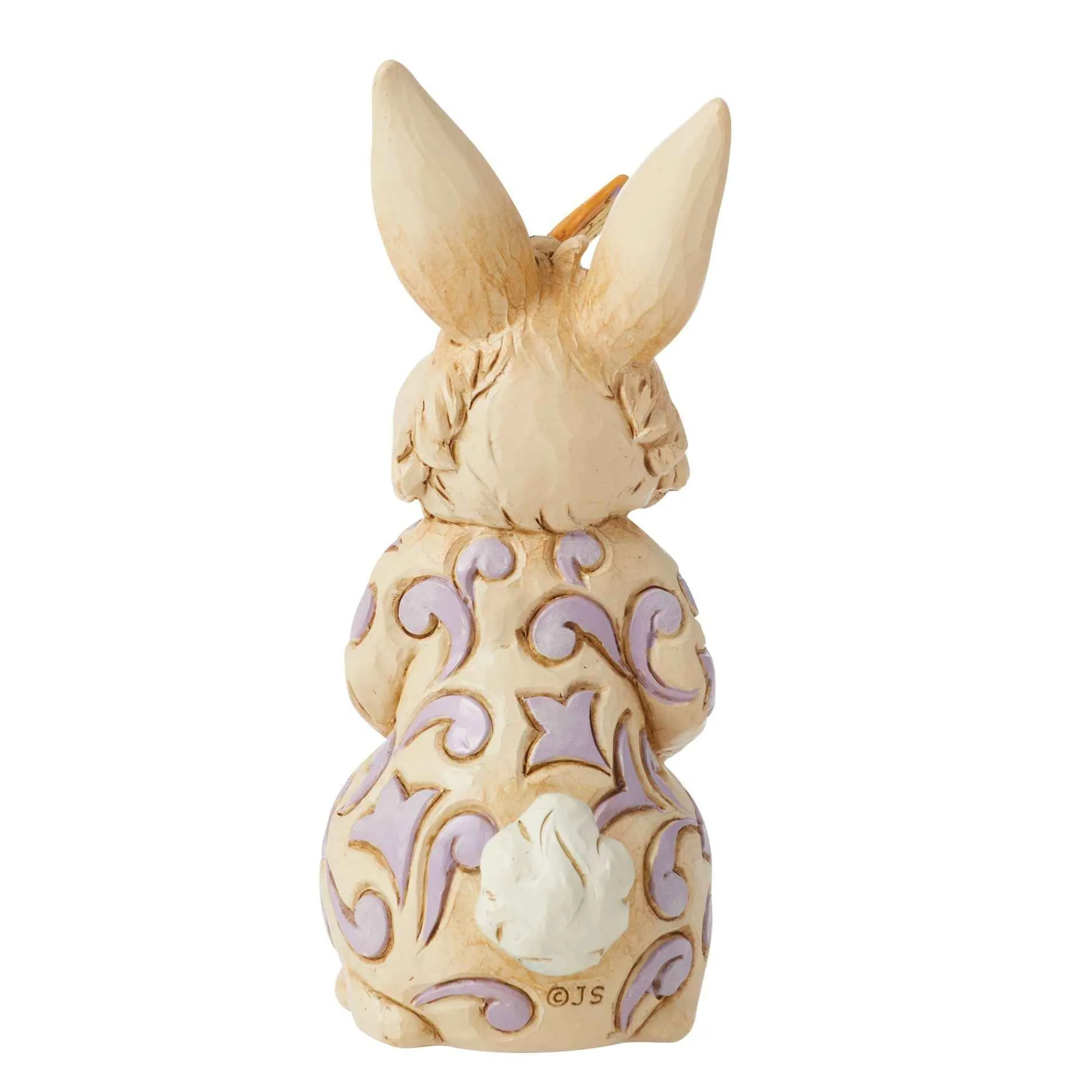 Jim Shore Heartwood Creek Mini Bunny With Butterfly