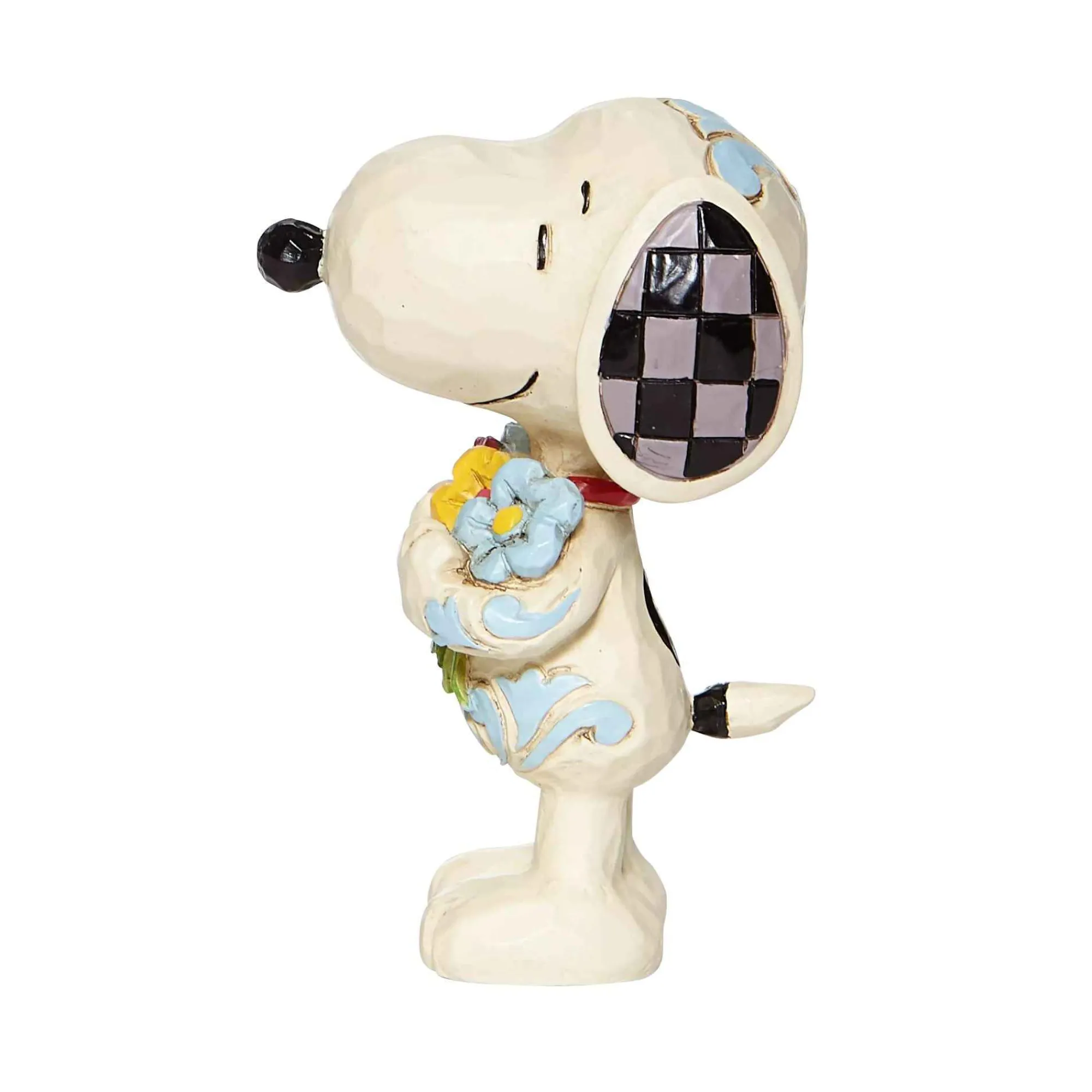 Peanuts by Jim Shore Mini Snoopy With Flowers
