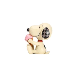Peanuts by Jim Shore Mini Snoopy With Ice Cream