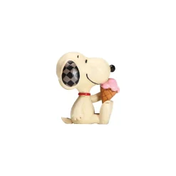 Peanuts by Jim Shore Mini Snoopy With Ice Cream