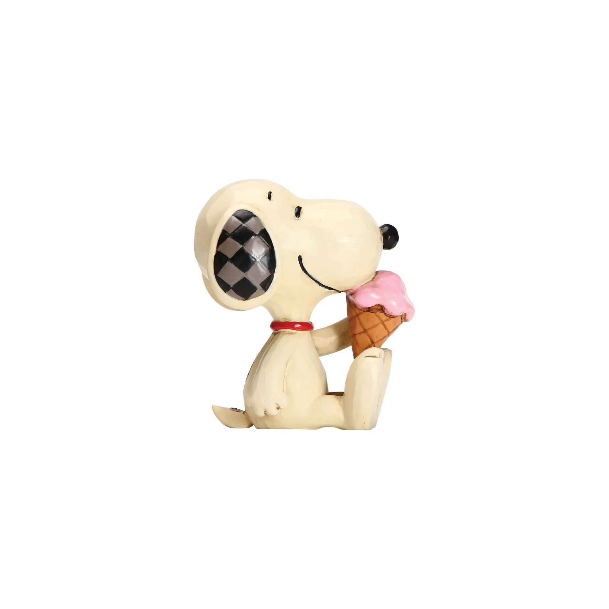 Peanuts by Jim Shore Mini Snoopy With Ice Cream