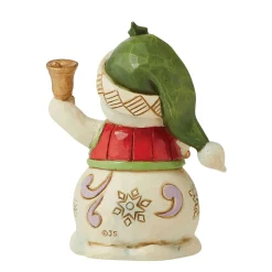 Jim Shore Heartwood Creek Mini Snowman With Bells