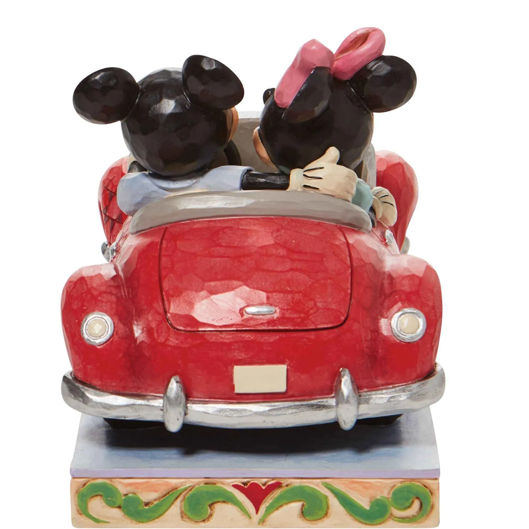 Disney Traditions Minnie And Mickey In Car