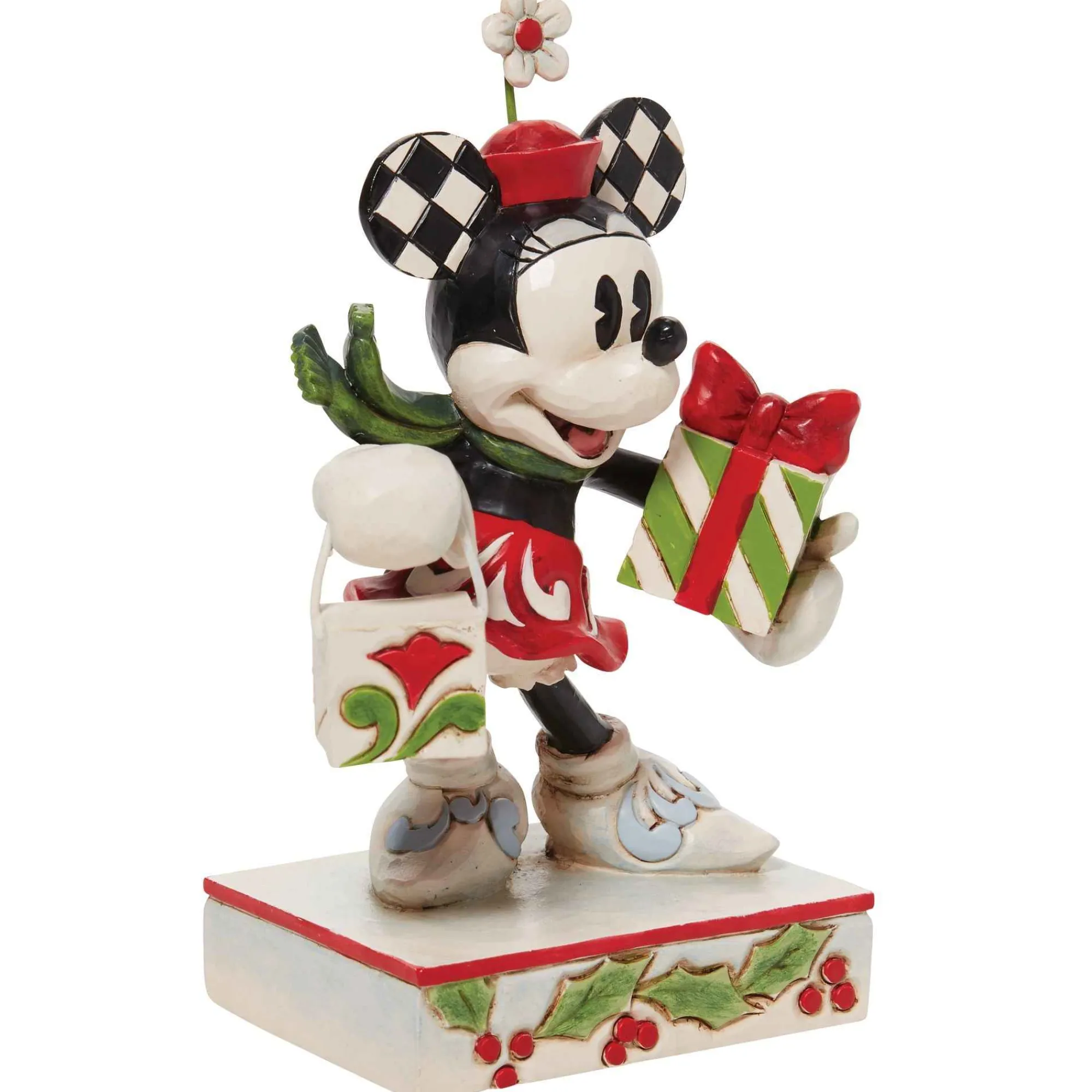 Disney Traditions Minnie Bwr&G Bag & Gift