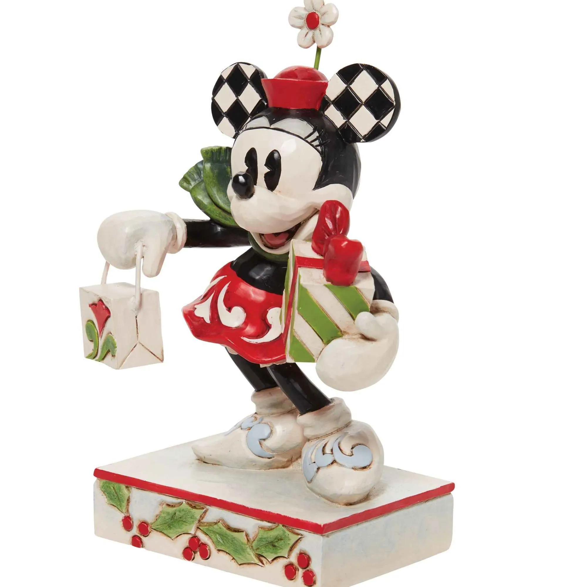 Disney Traditions Minnie Bwr&G Bag & Gift
