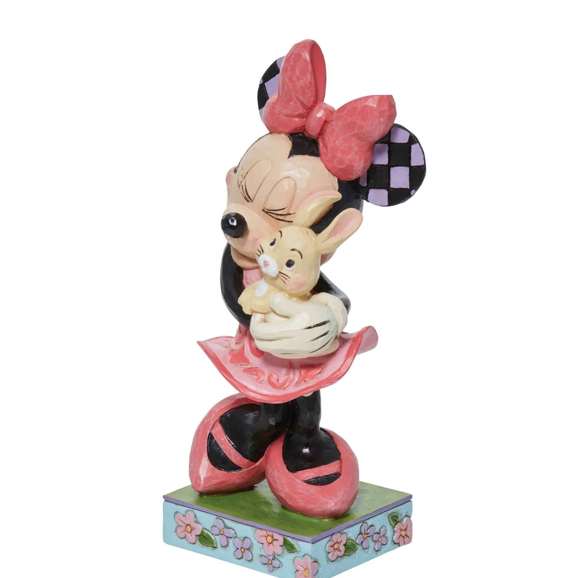 Disney Traditions Minnie Holding Bunny