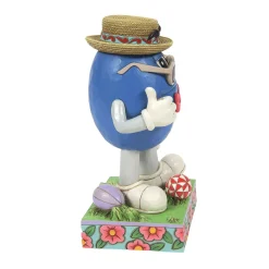 M&M's® by Jim Shore M&M's Blue Character W/Bowtie