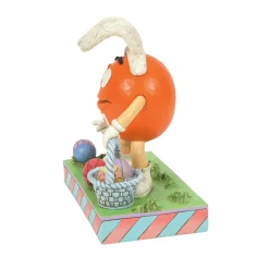 M&M's® by Jim Shore M&M's Orange Charact W/Basket
