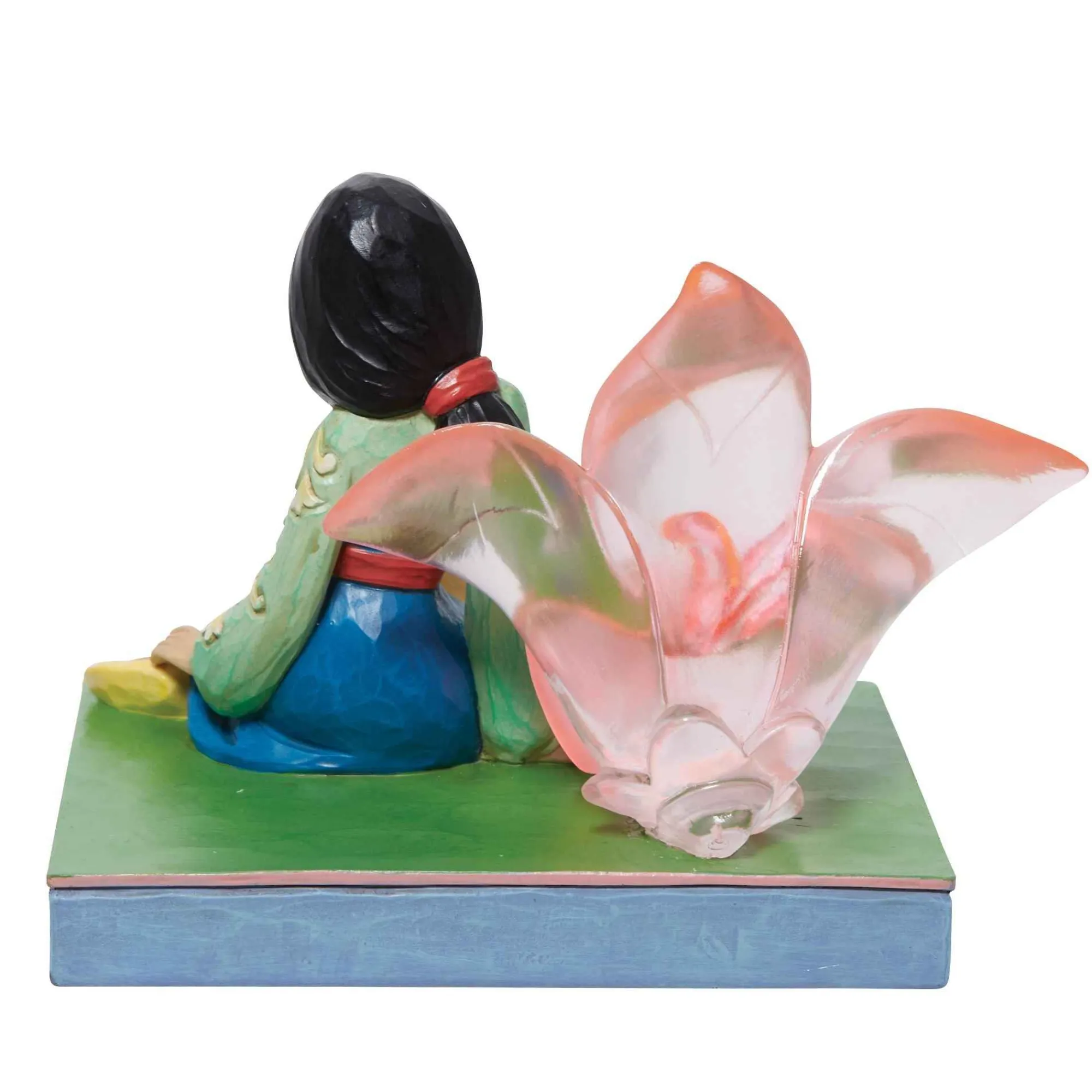 Disney Traditions Mulan Clear Resin Cherry Bloss