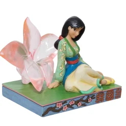 Disney Traditions Mulan Clear Resin Cherry Bloss