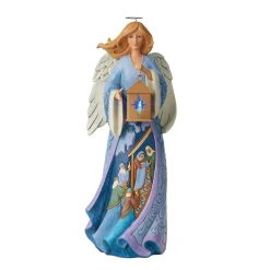 Jim Shore Heartwood Creek Nativityangel W/Lantern Statue