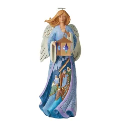 Jim Shore Heartwood Creek Nativityangel W/Lantern Statue