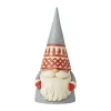 Jim Shore Heartwood Creek Nordic Grey Trees Hat Gnome