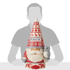 Jim Shore Heartwood Creek Nordic Noel Gnome Statue
