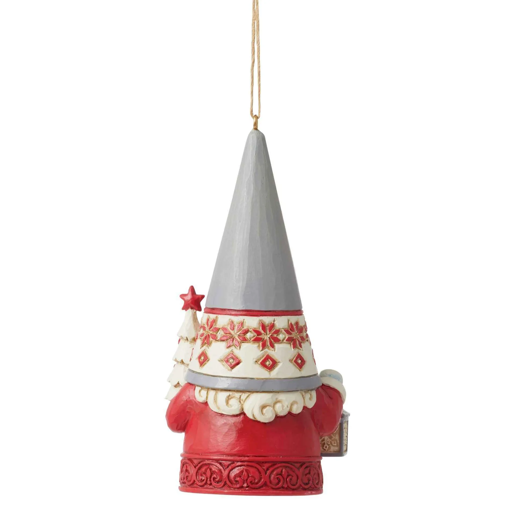 Jim Shore Heartwood Creek Nordic Noel Gnome Tree Orn