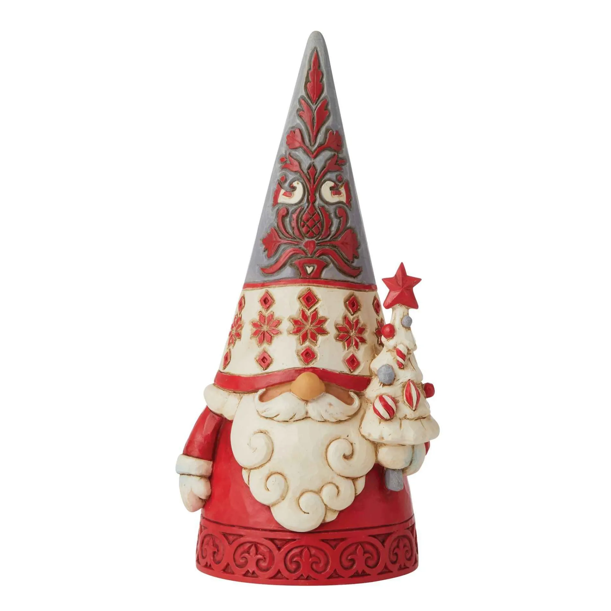 Jim Shore Heartwood Creek Nordic Noel Gnome With Tree