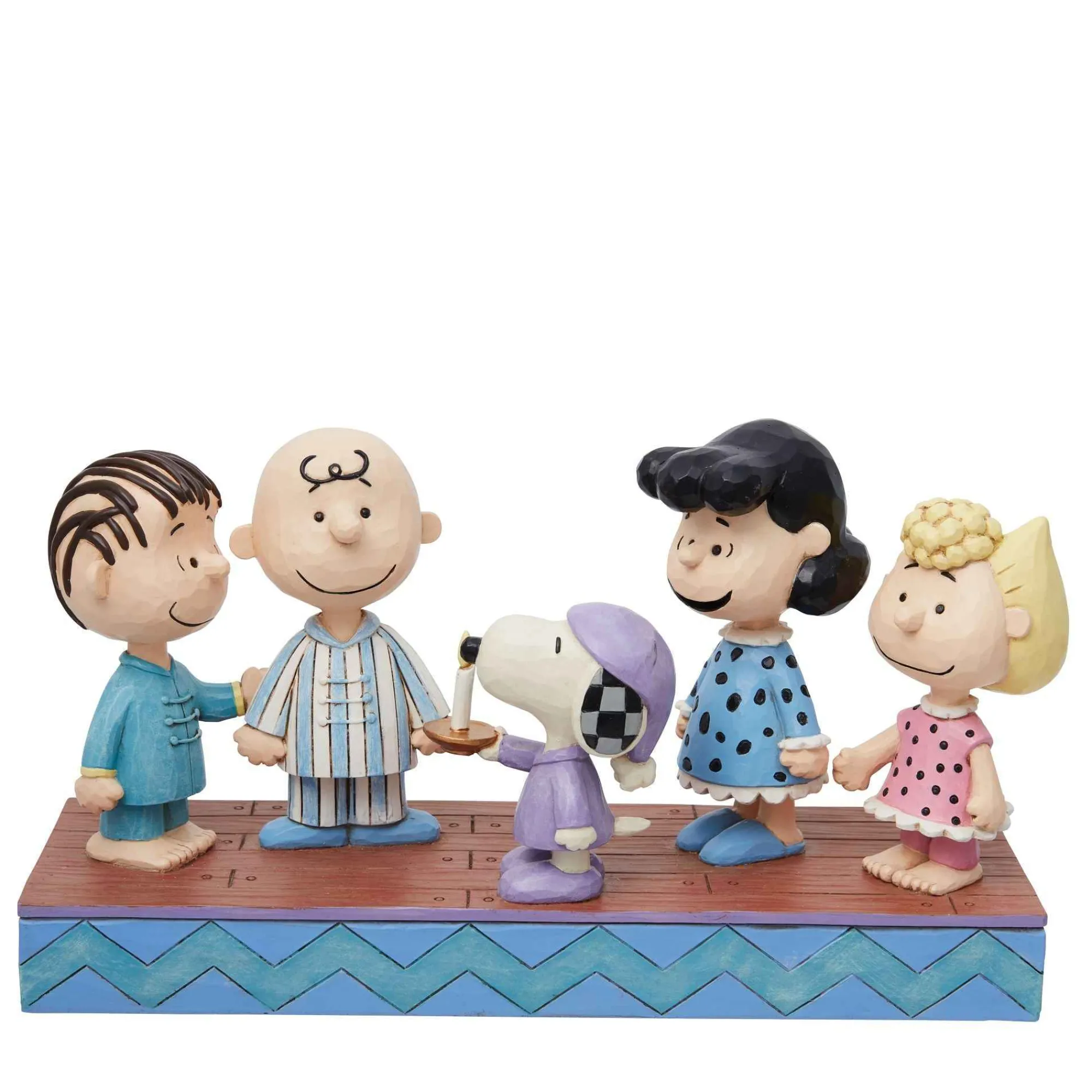 Peanuts by Jim Shore Peanuts Gang In Christmas Pj's