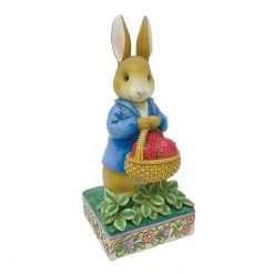 Beatrix Potter by Jim Shore Peter Rabbit With Strawberries