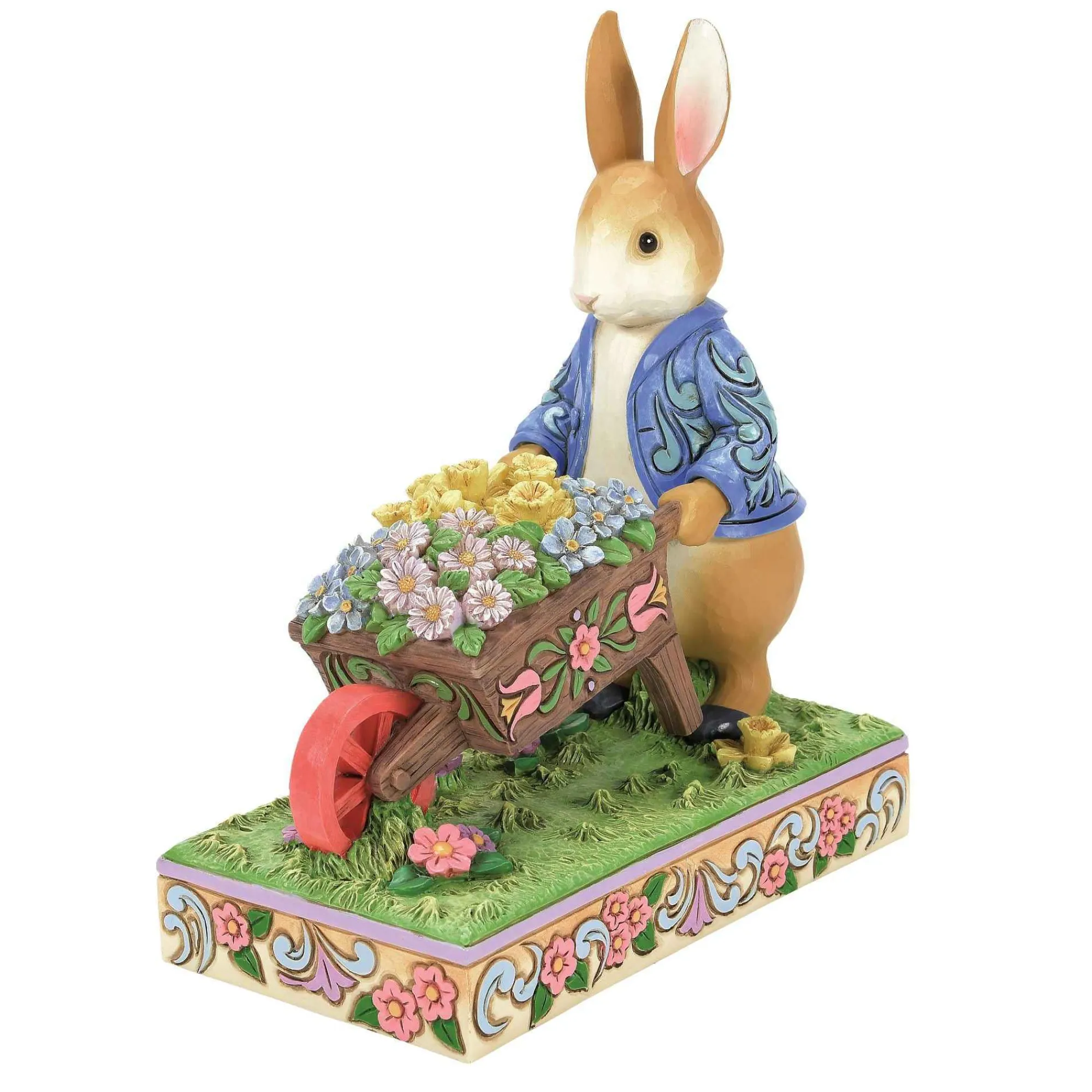 Beatrix Potter by Jim Shore Peter Rabbit With Wheelbarrow