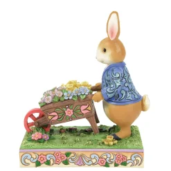 Beatrix Potter by Jim Shore Peter Rabbit With Wheelbarrow