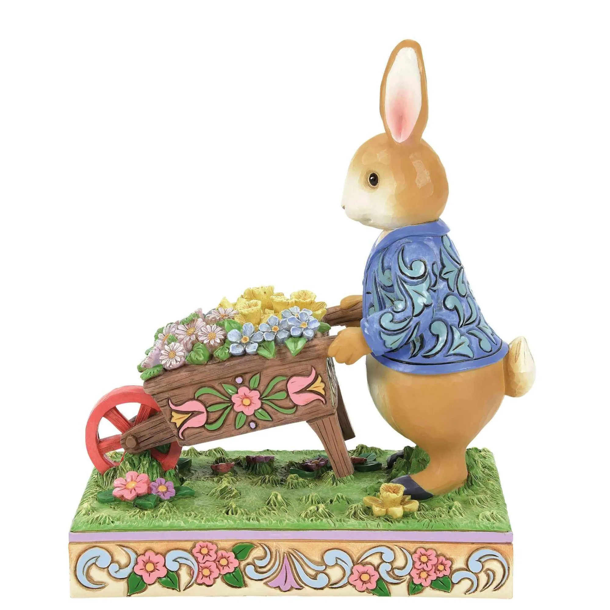 Beatrix Potter by Jim Shore Peter Rabbit With Wheelbarrow