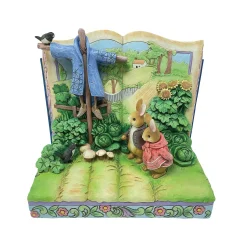 Beatrix Potter by Jim Shore Peter/Benjamin By Scarecrow