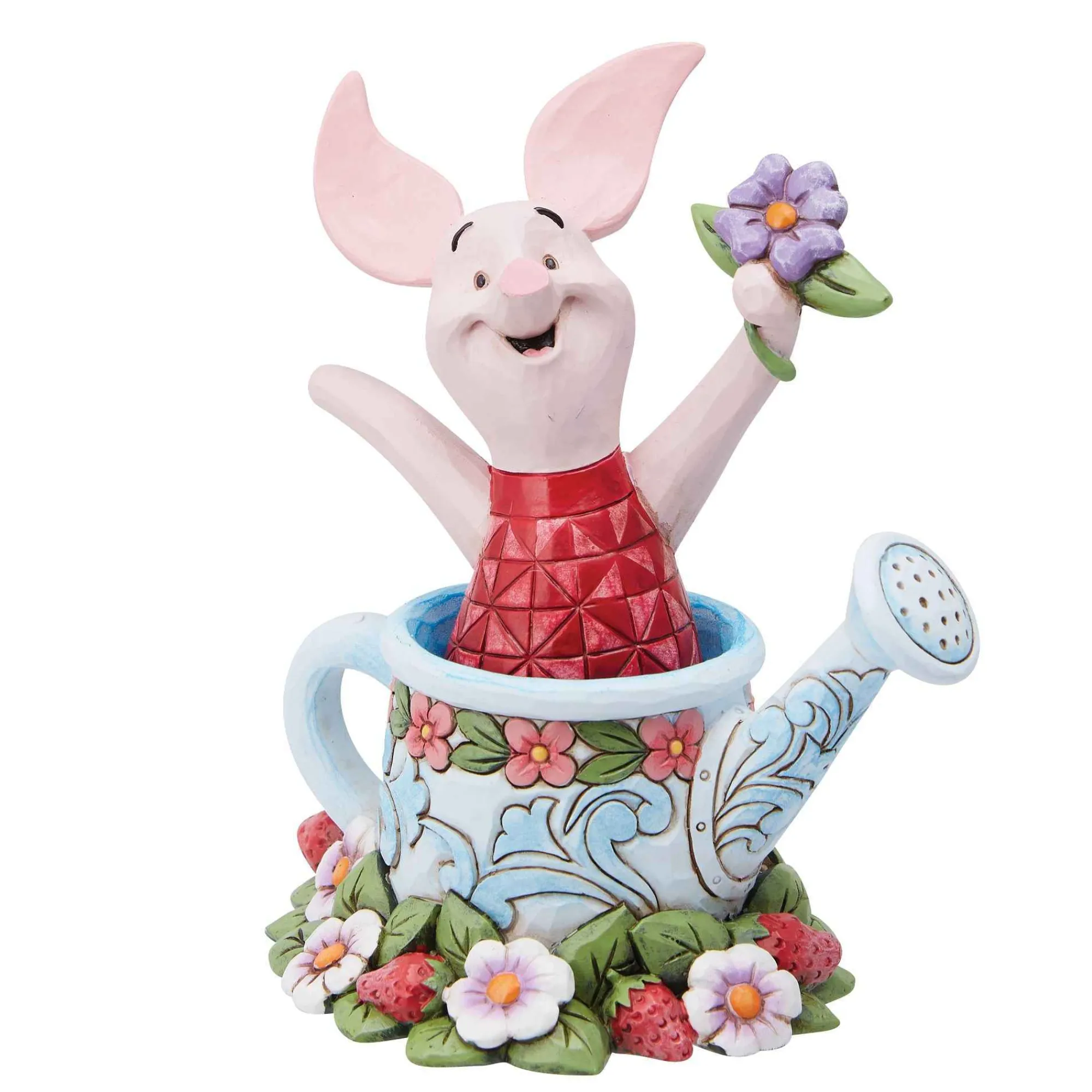 Disney Traditions Piglet In Watering Can
