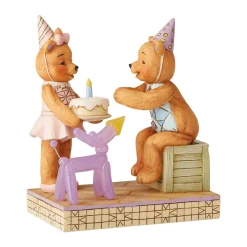 Button and Squeaky by JS Pinky & Button W/Birthday Cake