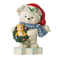 Jim Shore Heartwood Creek Pint Sized Polar Bear