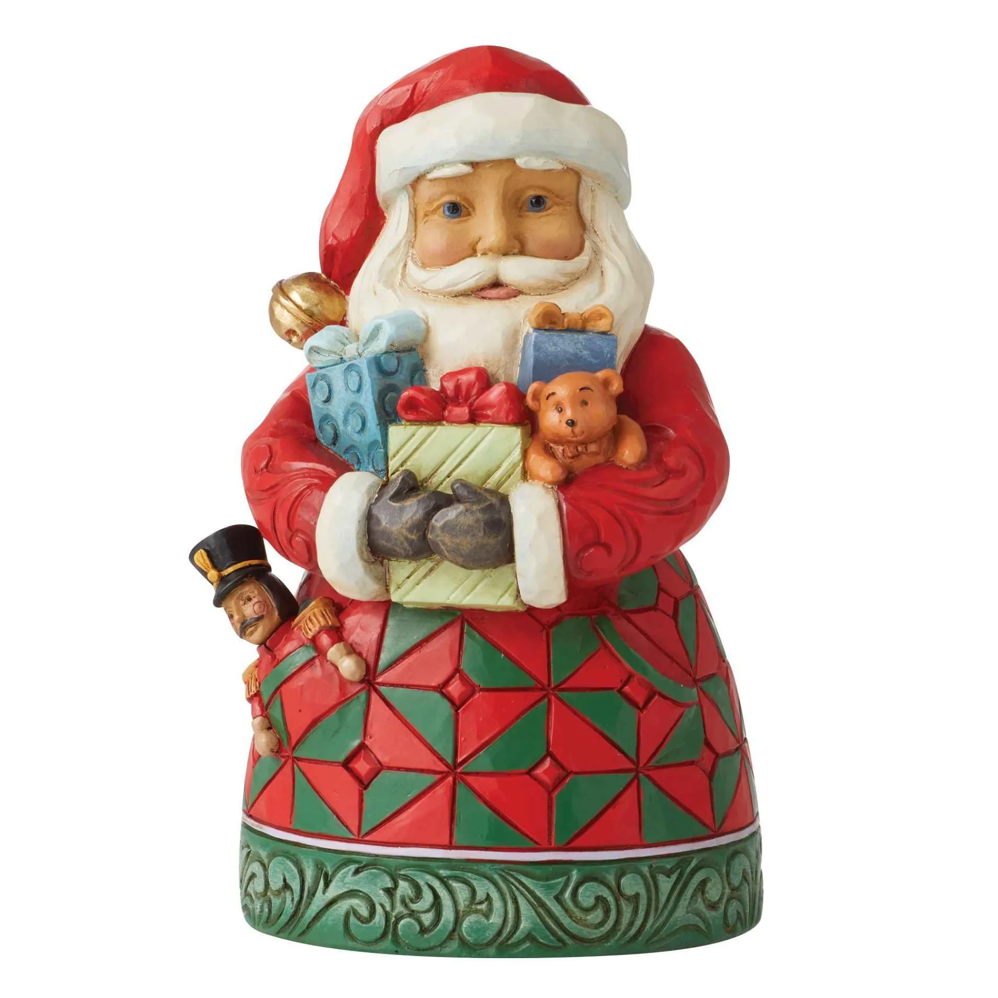 Jim Shore Heartwood Creek Pint Sized Santa With Gifts