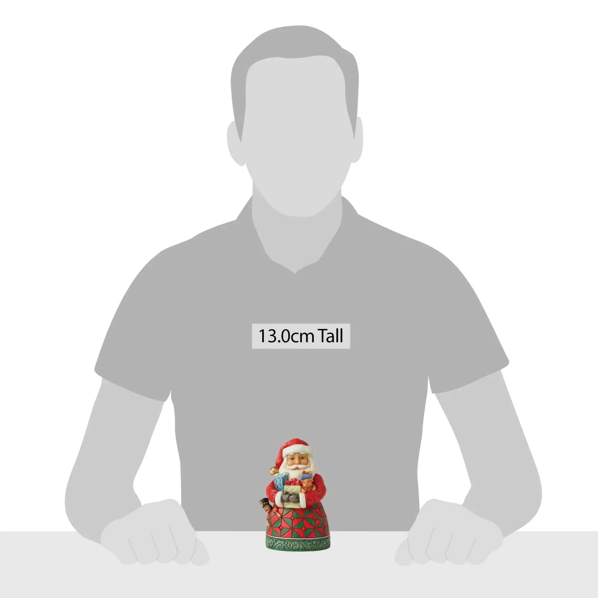 Jim Shore Heartwood Creek Pint Sized Santa With Gifts