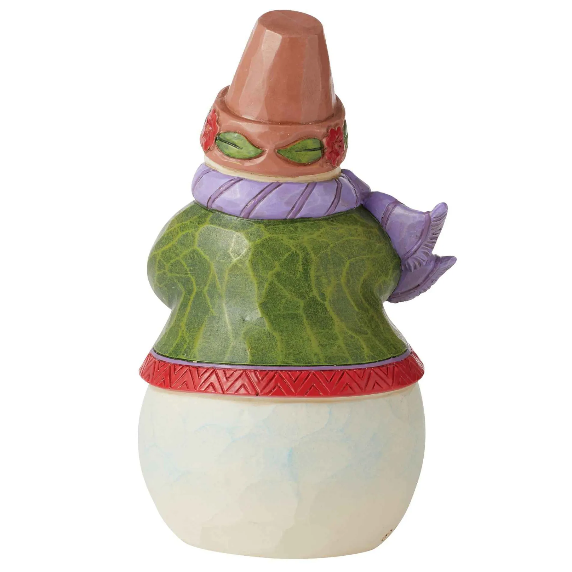 Jim Shore Heartwood Creek Pint Sized Snowman Poinsettia