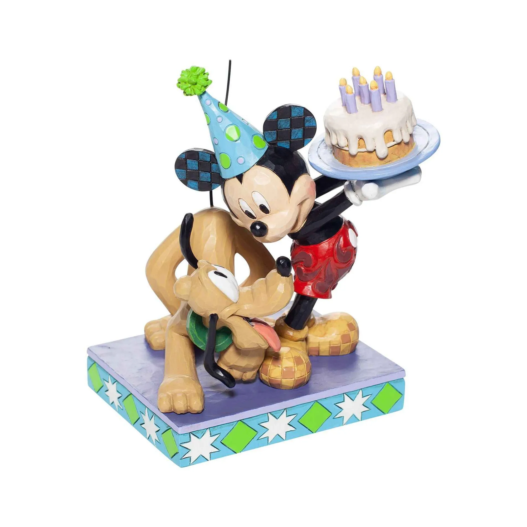 Disney Traditions Pluto And Mickey Birthday