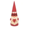 Jim Shore Heartwood Creek Red Gnome Holding Heart