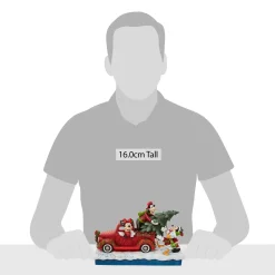Disney Traditions Red Truck With Mickey And Frie