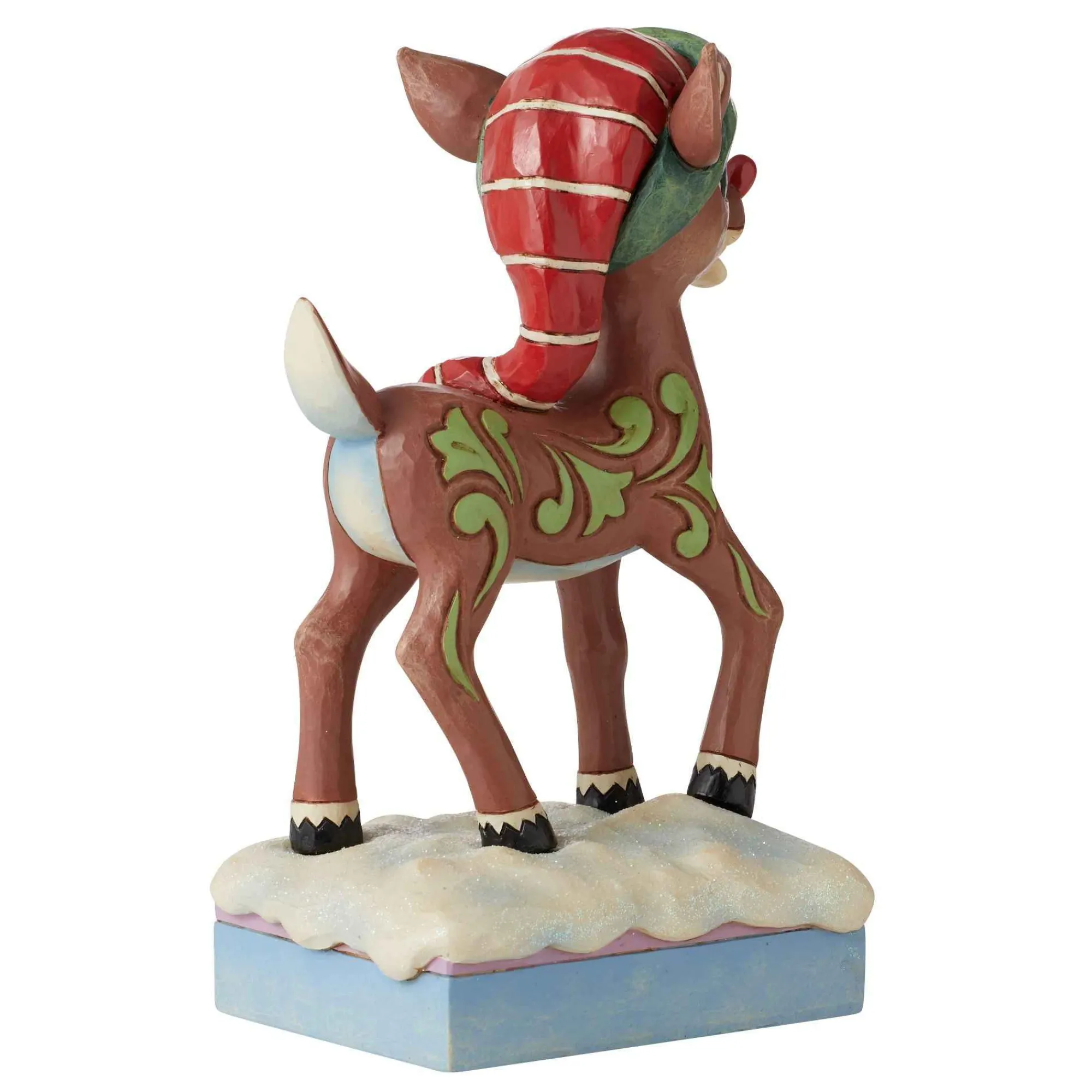 Rudolph Traditions by Jim Shore Rudolph In Hat