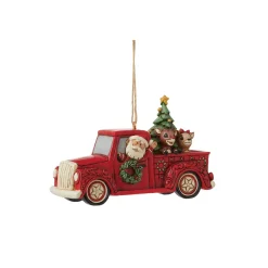 Rudolph Traditions by Jim Shore Rudolph In Red Truck Ornament