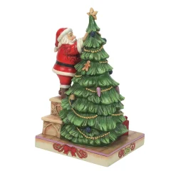 Jim Shore Heartwood Creek Santa Decorating Tree